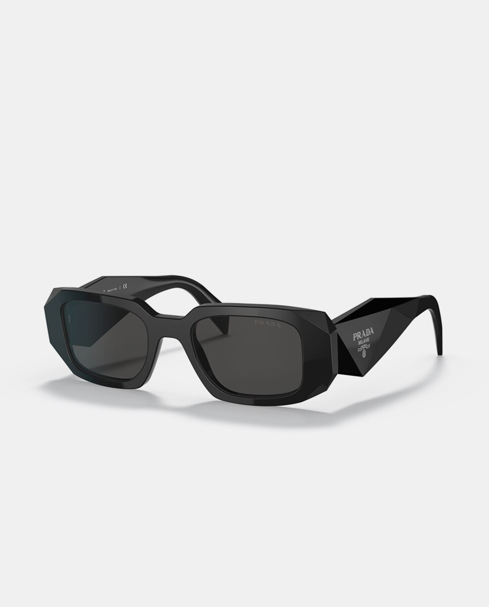 Imagen 2 de Gafas de sol PR 17WS de mujer rectangular en acetato - Prada - Azul Azul