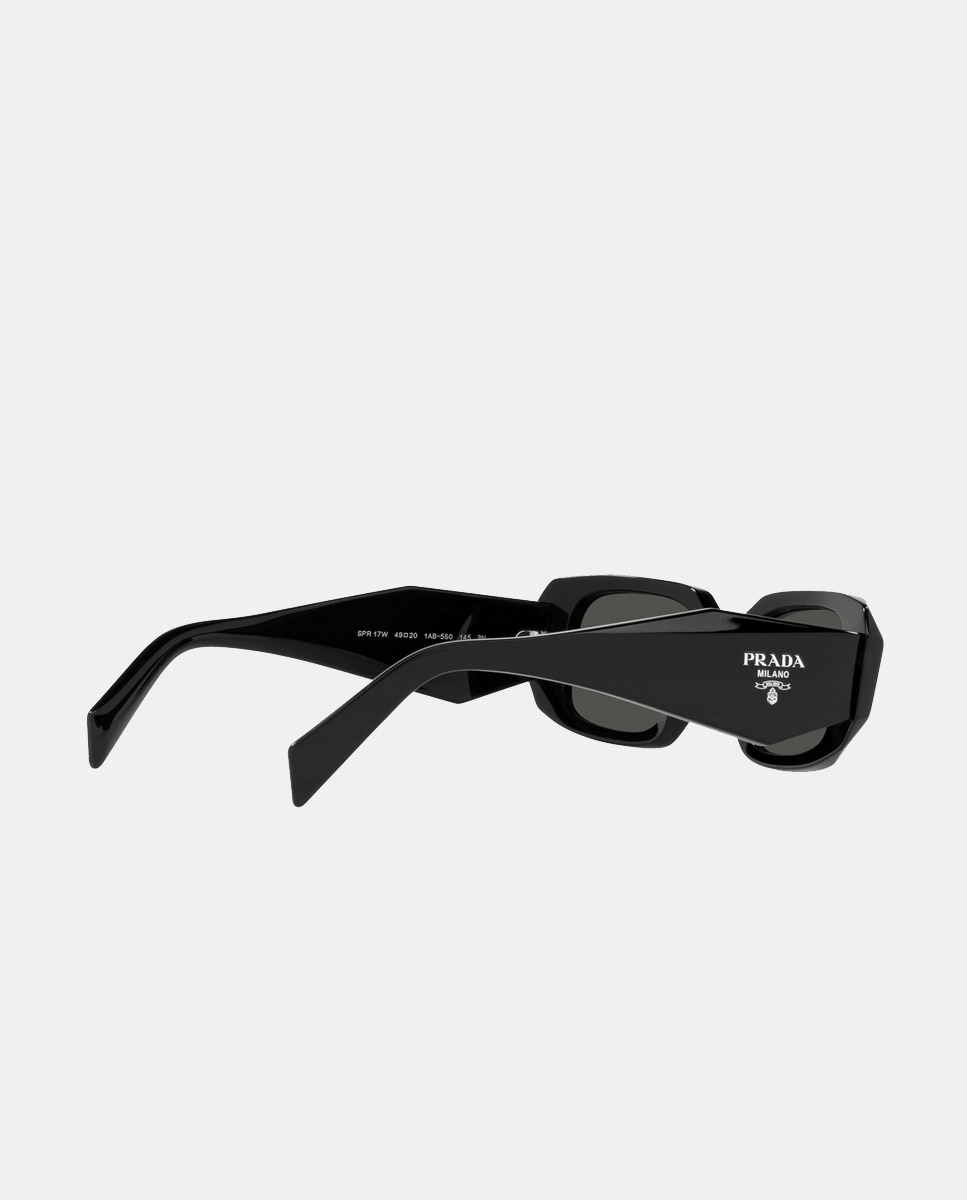 Imagen 7 de Gafas de sol PR 17WS de mujer rectangular en acetato - Prada - Azul Azul