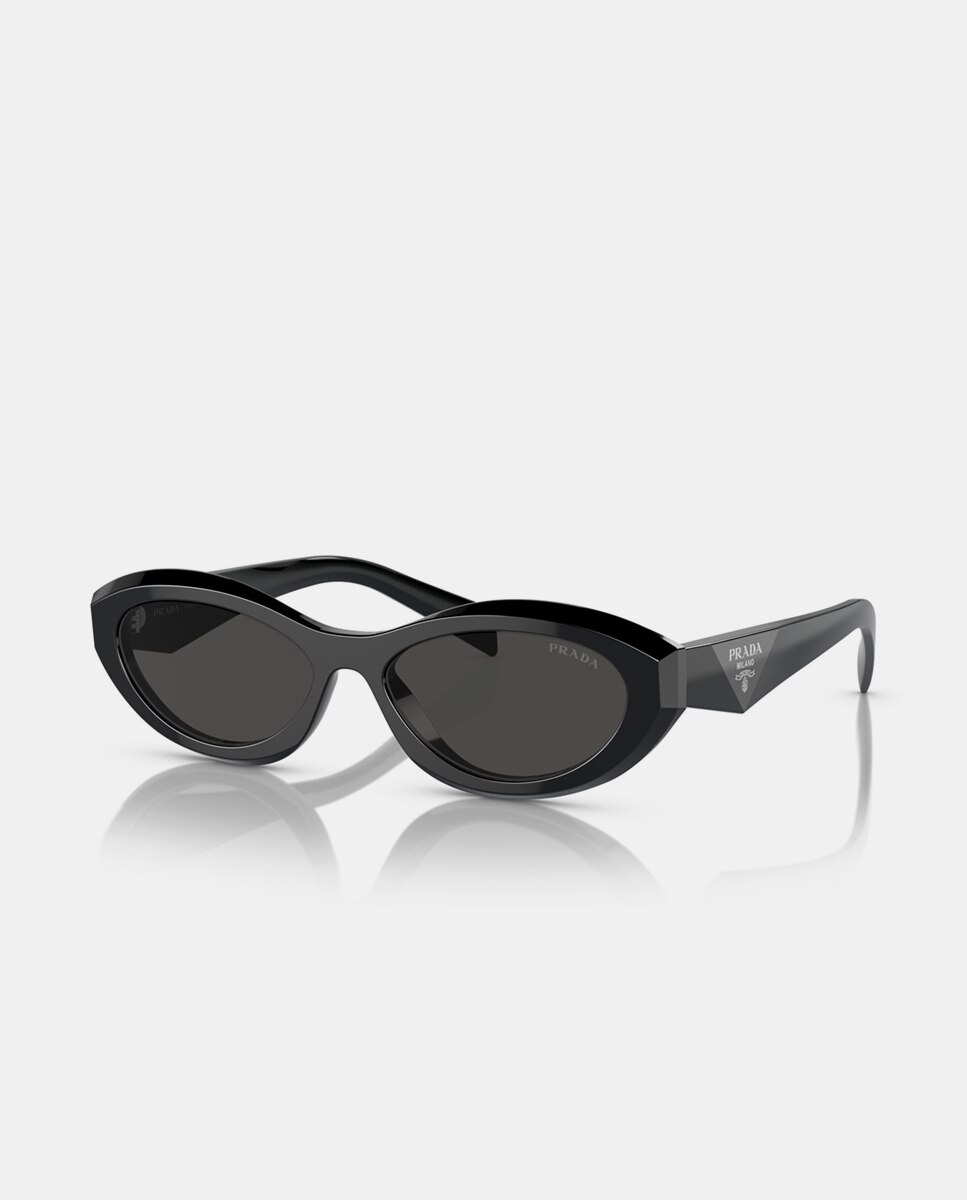 Gafas de sol PR 26ZS de mujer geométrica en acetato - Prada - Negro Negro-2