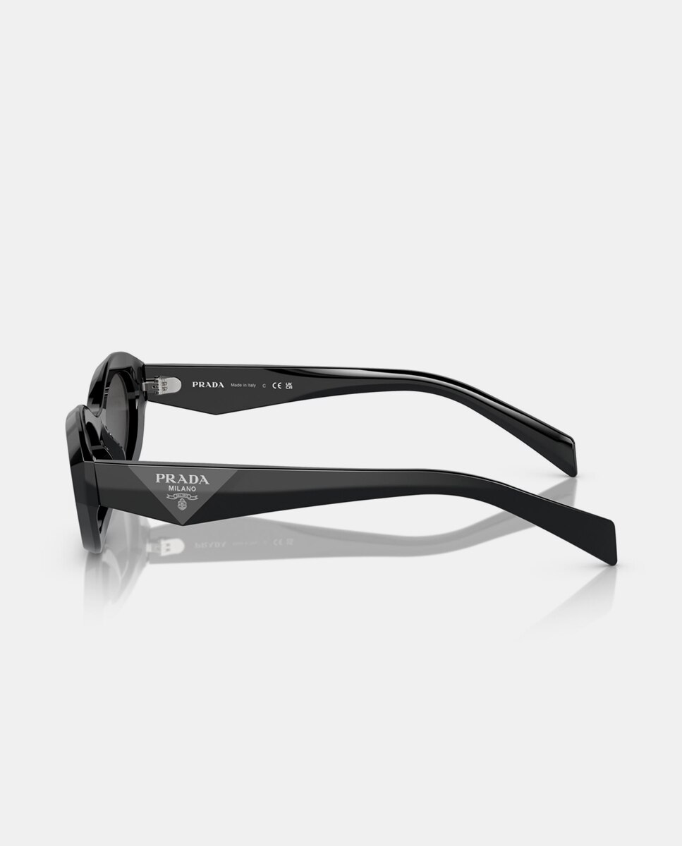 Gafas de sol PR 26ZS de mujer geométrica en acetato - Prada - Negro Negro-3