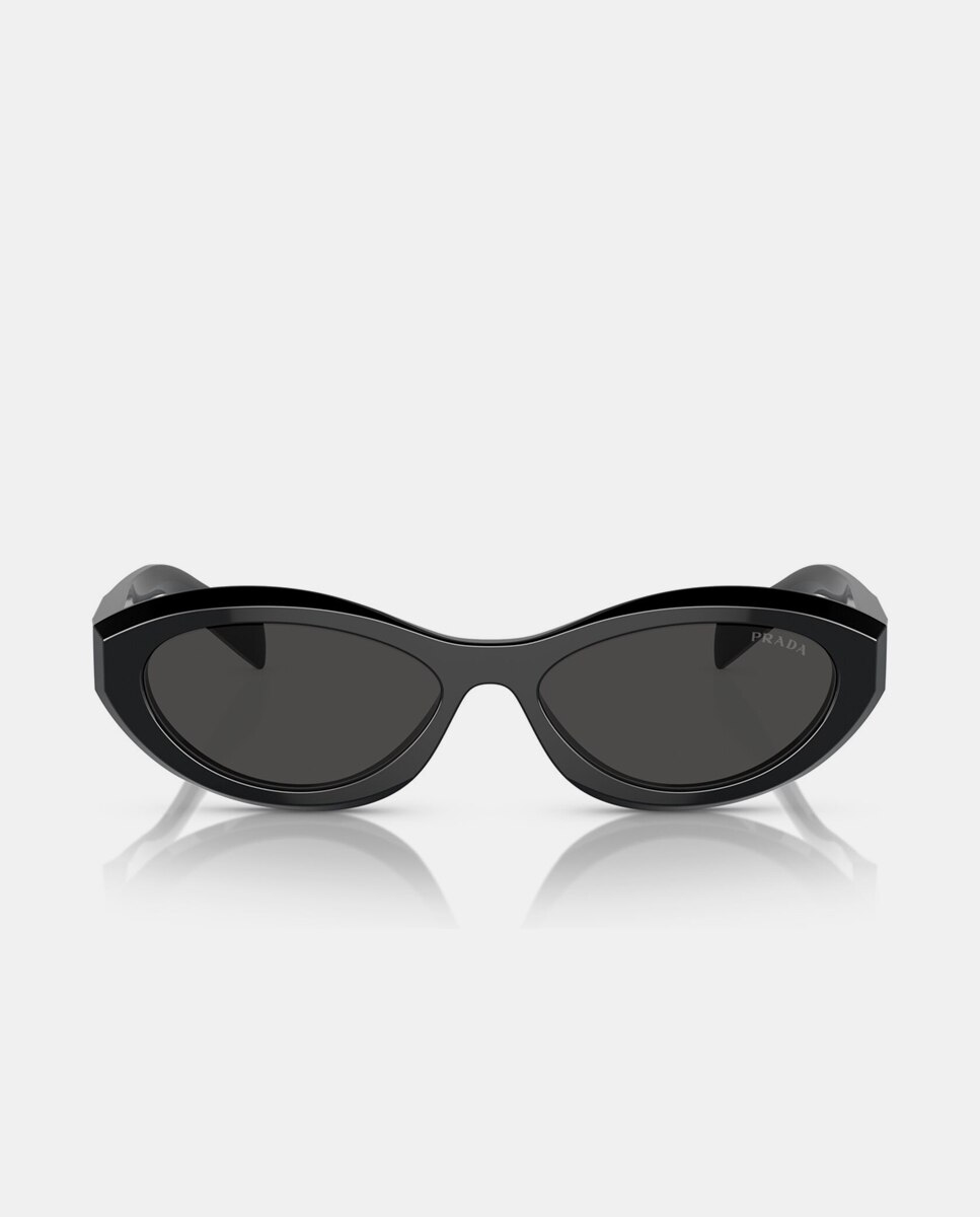 Gafas de sol PR 26ZS de mujer geométrica en acetato - Prada - Negro Negro-4