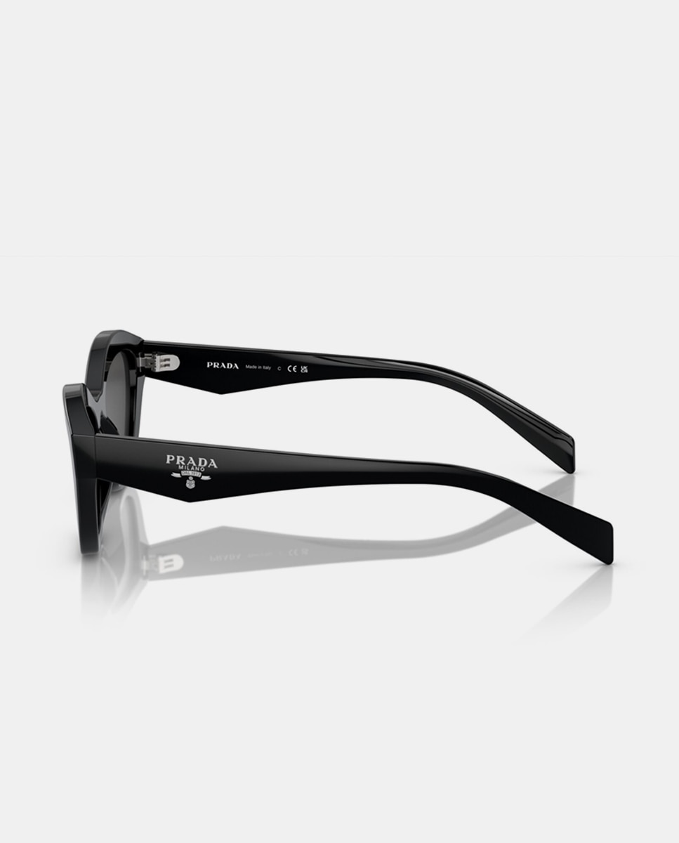Gafas de sol PR A02S de mujer mariposa en acetato - Prada - Negro Negro-3
