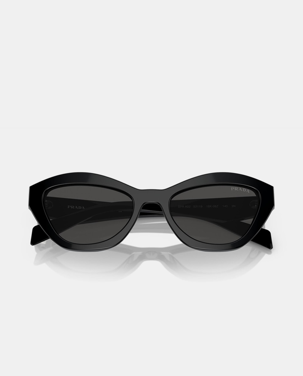 Gafas de sol PR A02S de mujer mariposa en acetato - Prada - Negro Negro-5