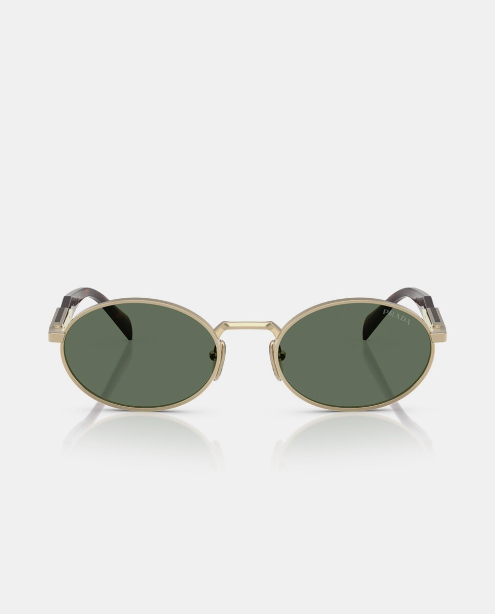 Imagen 4 de Gafas de sol PR 65ZS de mujer ovalada en metal - Prada - Oro Oro