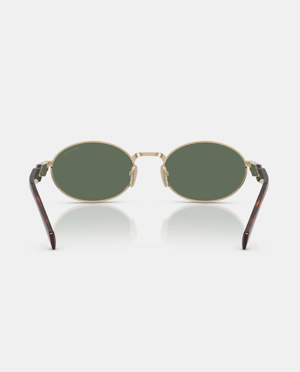 Imagen 6 de Gafas de sol PR 65ZS de mujer ovalada en metal - Prada - Oro Oro
