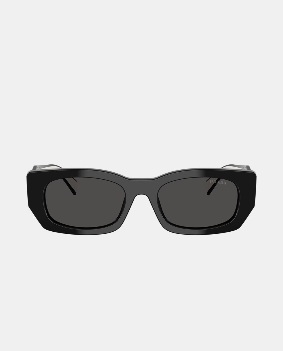 Imagen 0 de Gafas de sol PR B05S de mujer rectangular en acetato Negro