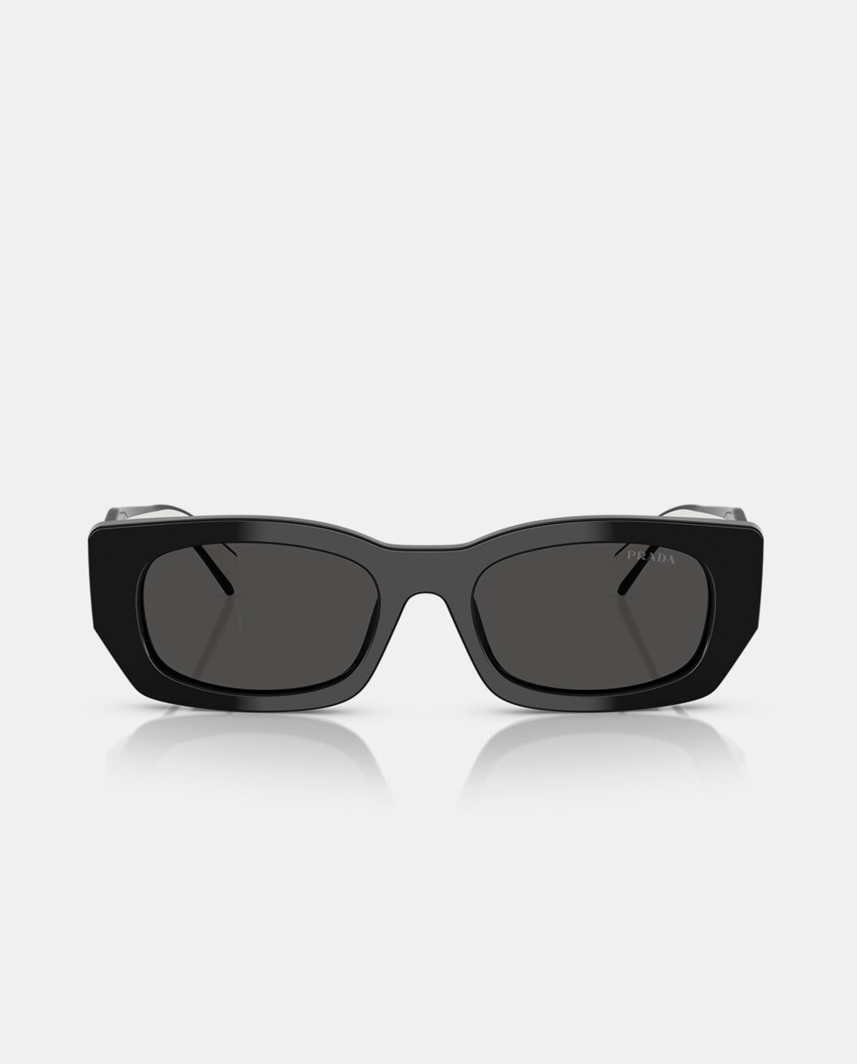 プラダ PRADA サングラス ブラック✖️ ホワイト PRB05S Gafas de sol PR B05S de mujer rectangular en acetato Negro Prada