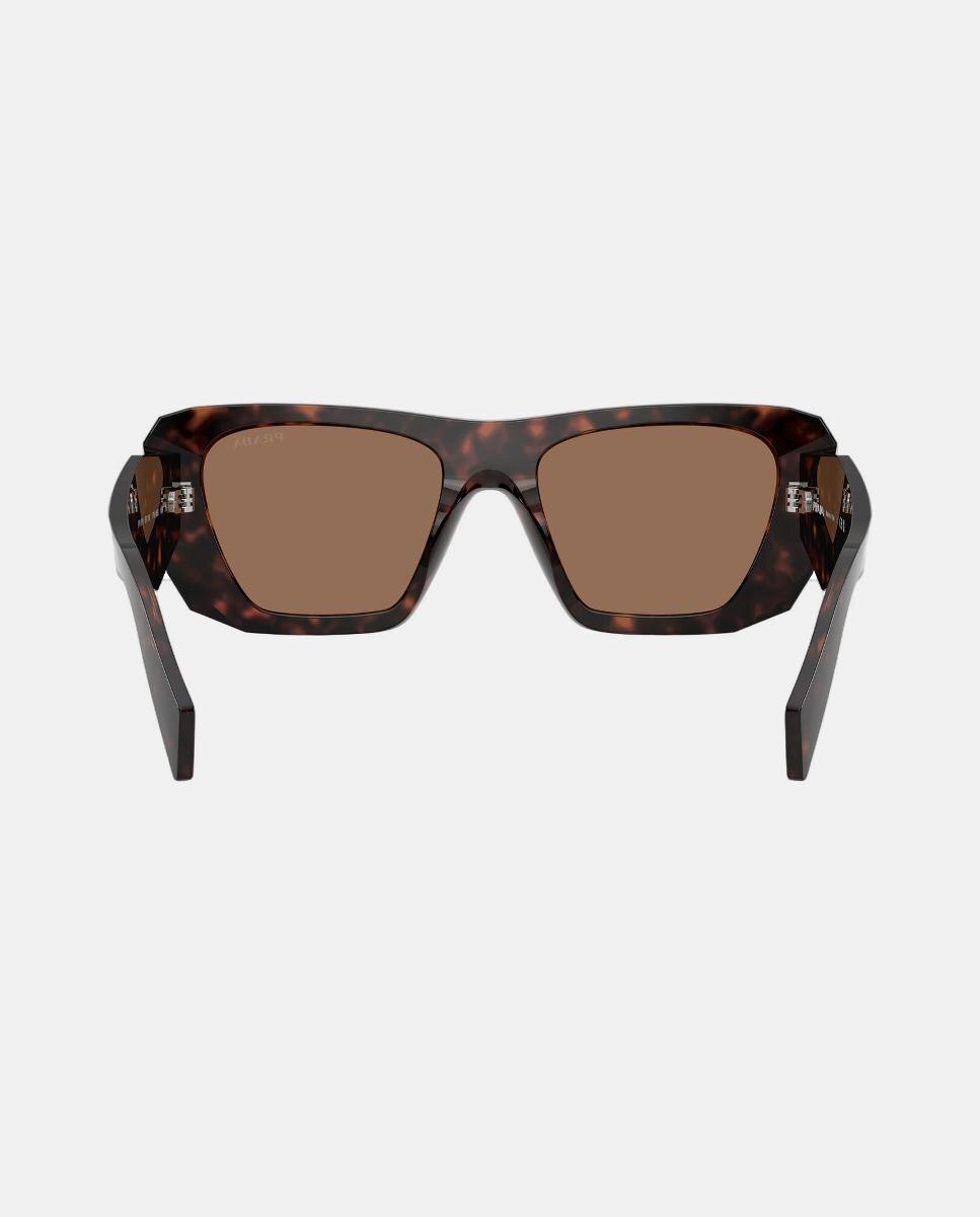 Gafas de sol PR B18S de mujer cuadrada en acetato - Prada - Marrón Marrón-6