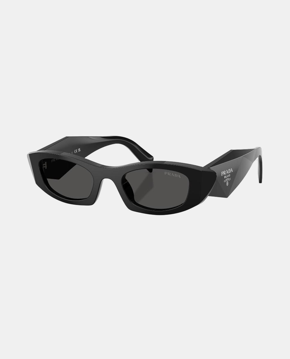 Gafas de sol PR B16S de mujer ovalada en acetato - Prada - Negro Negro-2