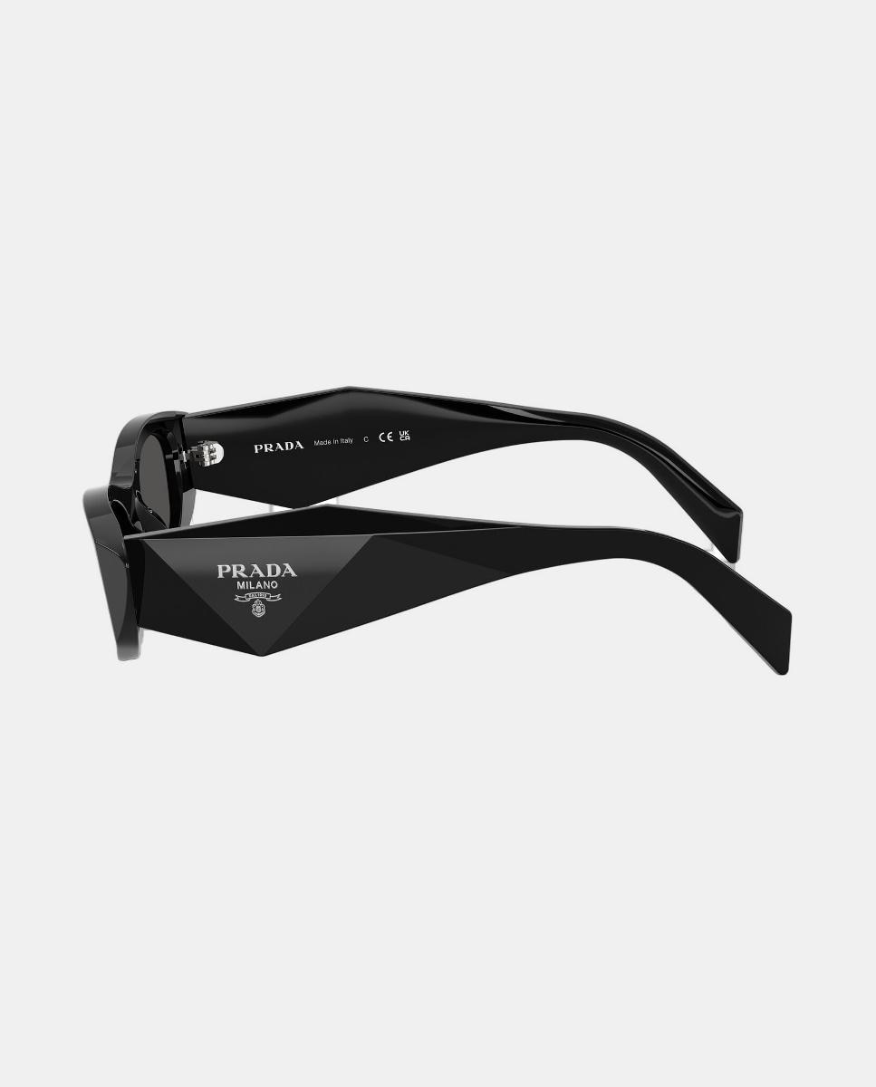 Gafas de sol PR B16S de mujer ovalada en acetato - Prada - Negro Negro-3