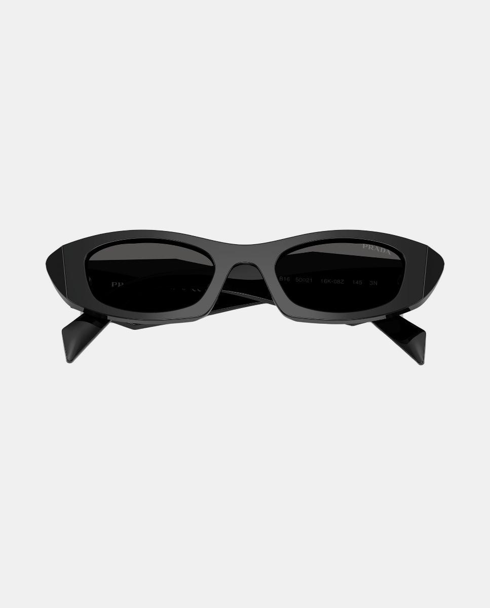 Gafas de sol PR B16S de mujer ovalada en acetato - Prada - Negro Negro-5