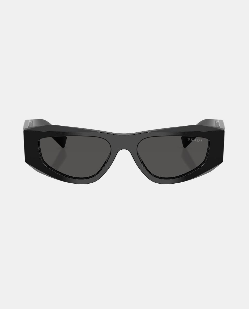 Gafas de sol PR B19S de hombre rectangular en acetato - Prada - Negro Negro-4