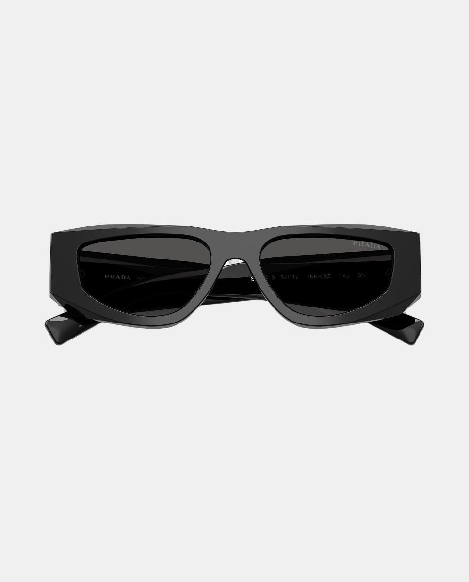Gafas de sol PR B19S de hombre rectangular en acetato - Prada - Negro Negro-5
