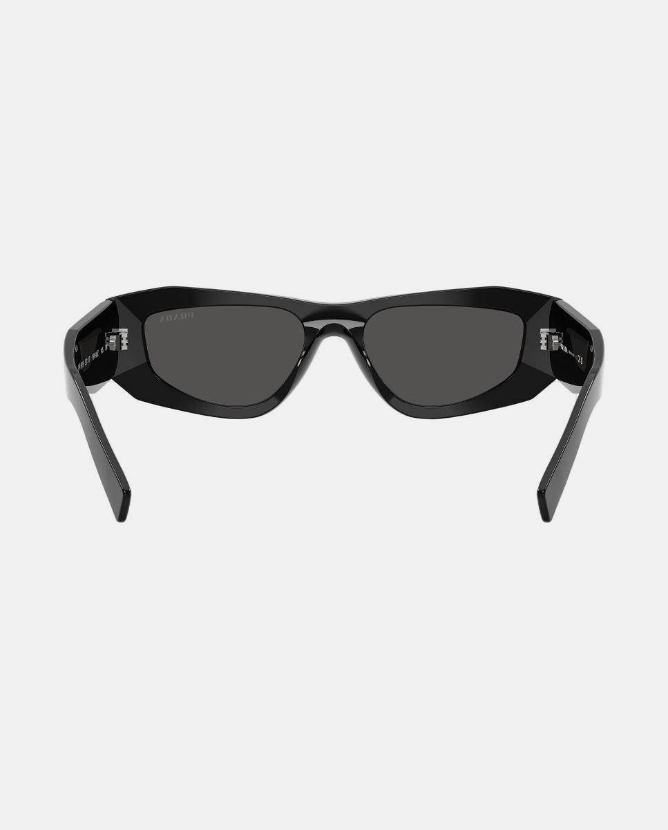 Gafas de sol PR B19S de hombre rectangular en acetato - Prada - Negro Negro-6
