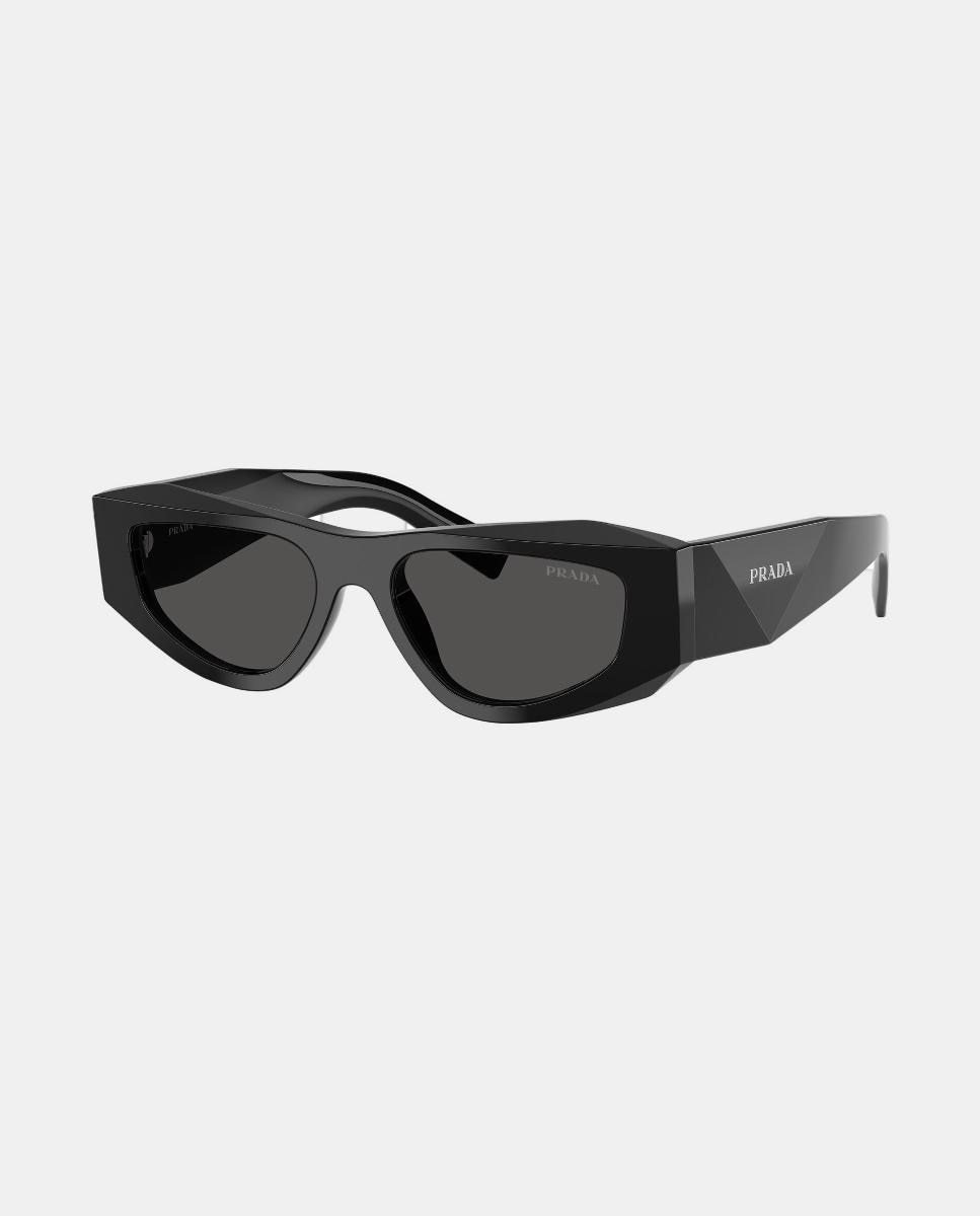 Gafas de sol PR B19S de hombre rectangular en acetato - Prada - Negro Negro-7