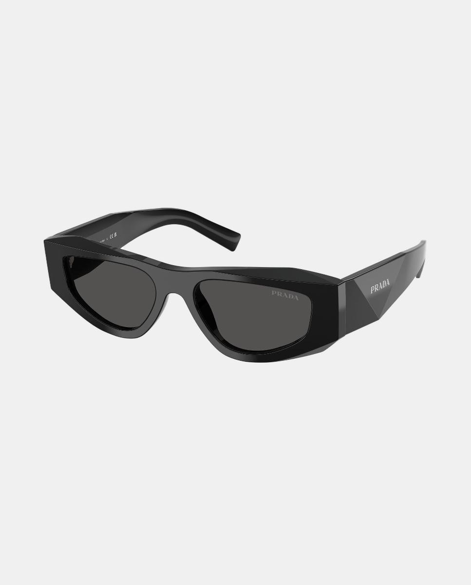 Gafas de sol PR B19S de hombre rectangular en acetato - Prada - Negro Negro-8