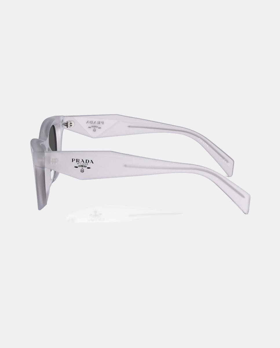 Imagen 3 de Gafas de sol PR C07S de mujer mariposa en acetato - Prada - Gris Gris