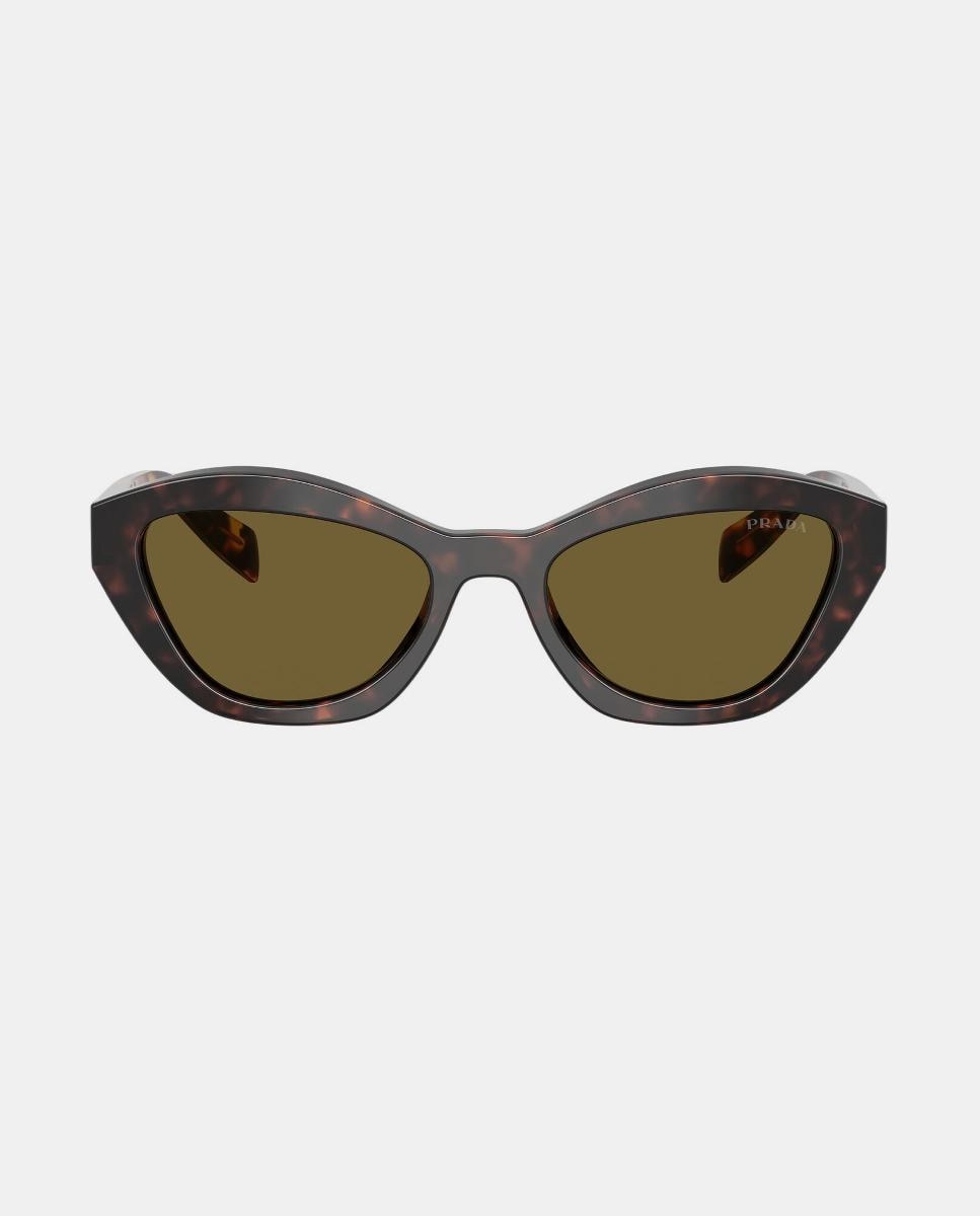 Imagen 1 de Gafas de sol PR A02S de mujer mariposa en acetato - Prada - Marrón Marrón