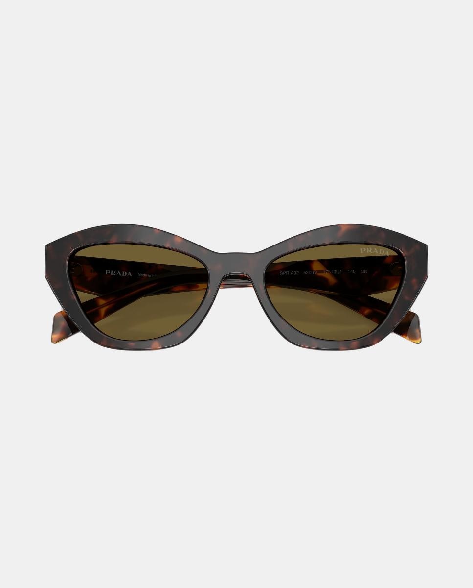 Imagen 5 de Gafas de sol PR A02S de mujer mariposa en acetato - Prada - Marrón Marrón