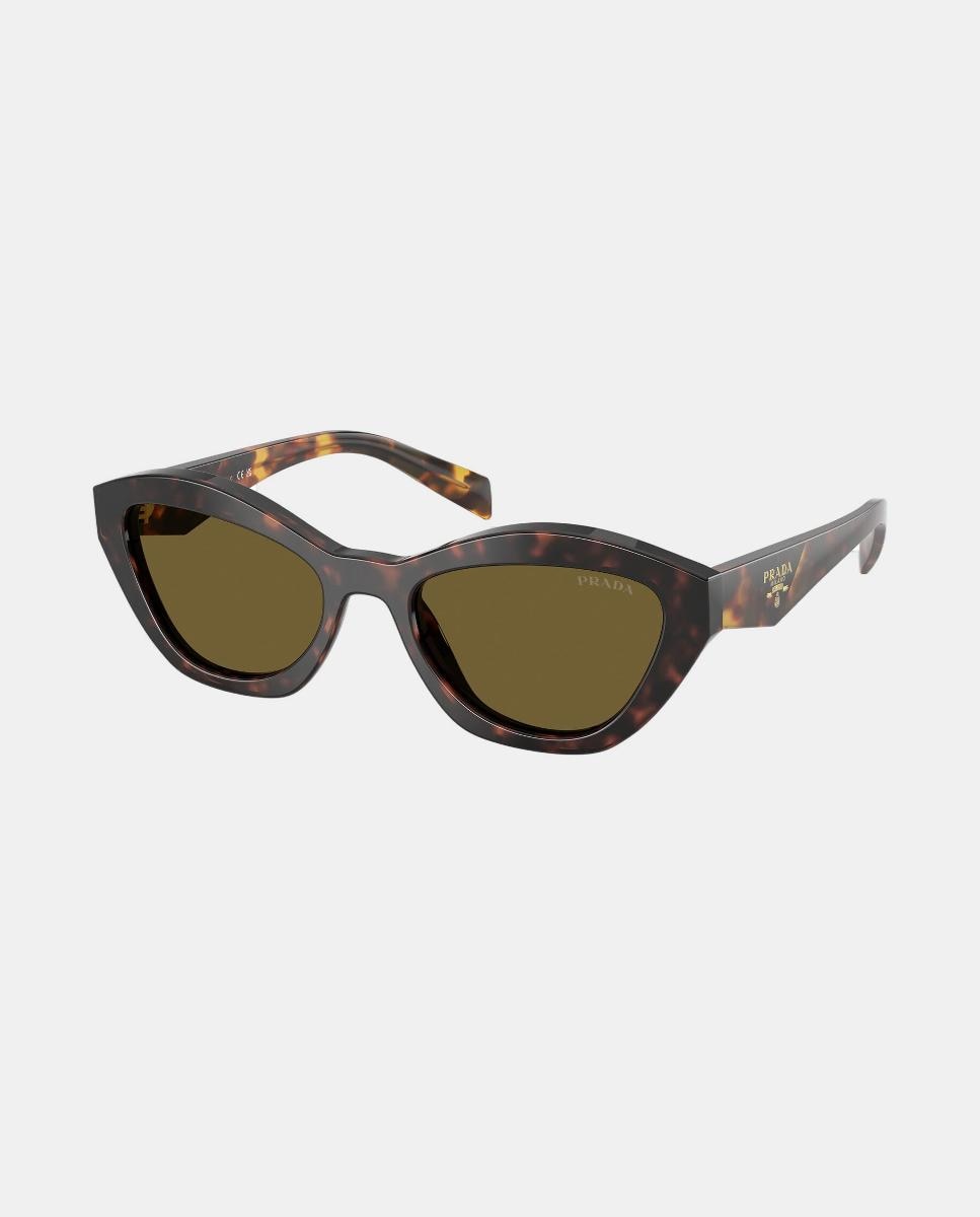 Imagen 8 de Gafas de sol PR A02S de mujer mariposa en acetato - Prada - Marrón Marrón