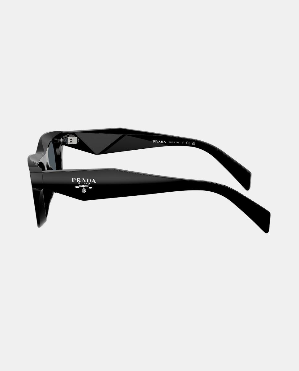 Gafas de sol PR C06S de mujer rectangular en acetato - Prada - Negro Negro-3