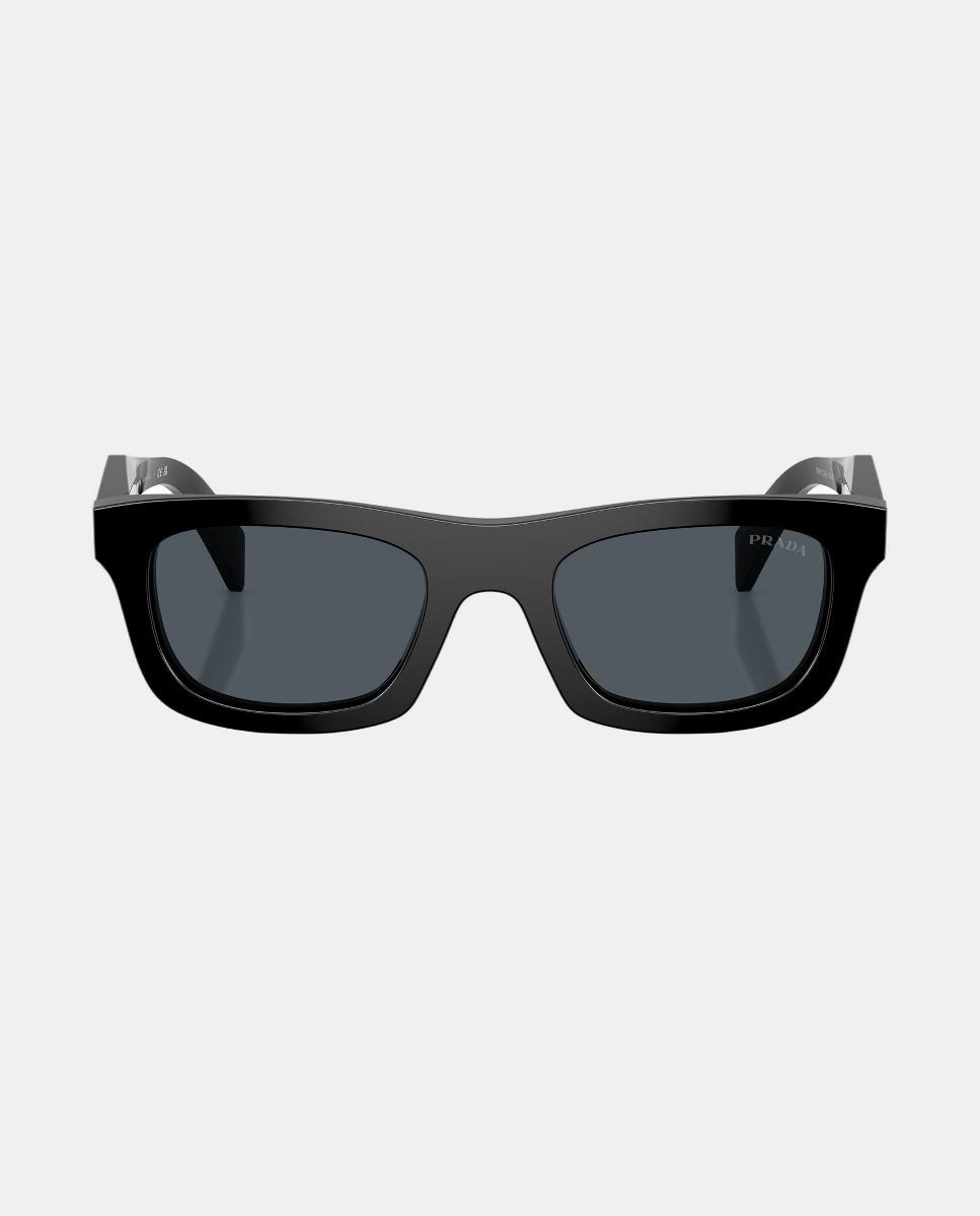 Gafas de sol PR C06S de mujer rectangular en acetato - Prada - Negro Negro-4
