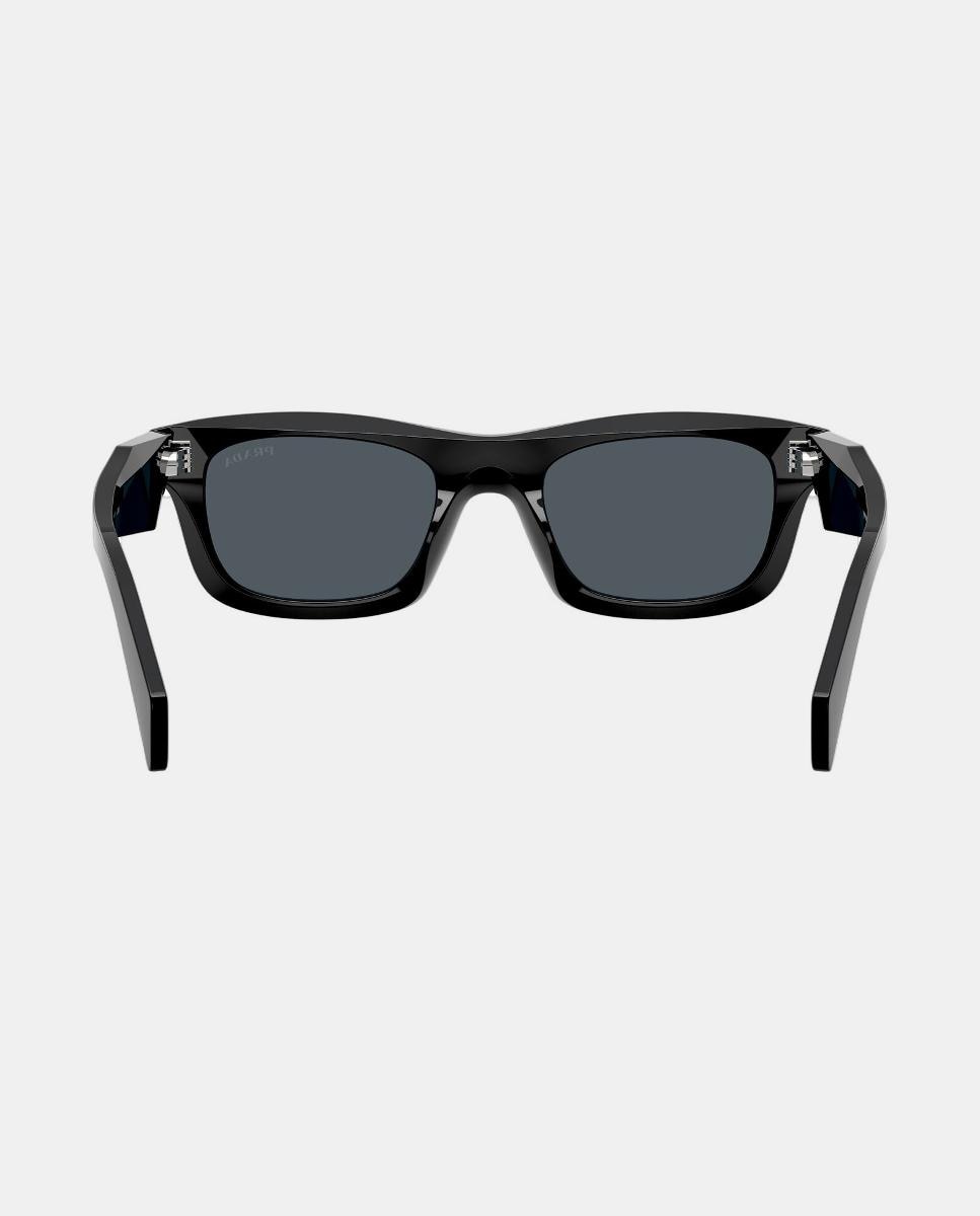Gafas de sol PR C06S de mujer rectangular en acetato - Prada - Negro Negro-6