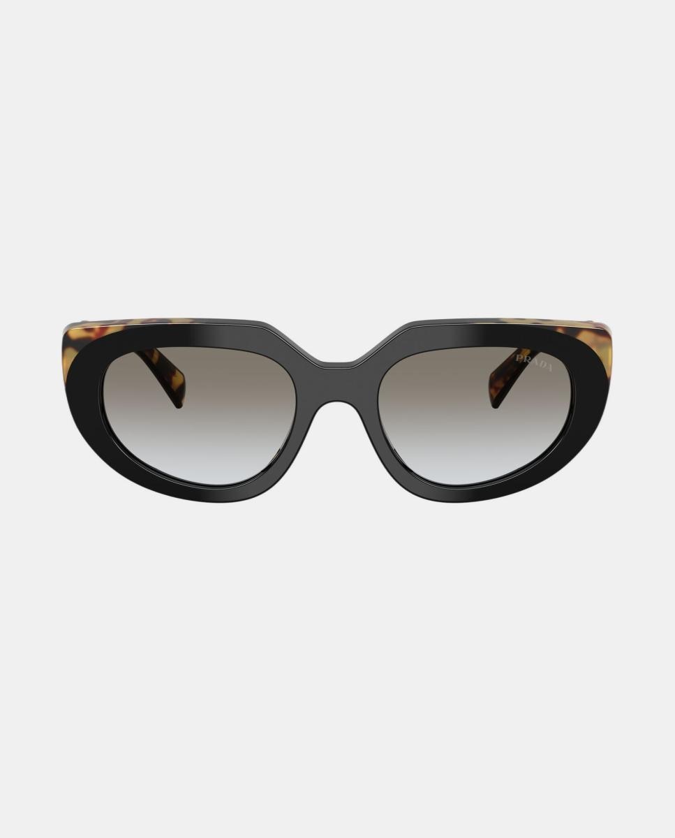 Imagen 1 de Gafas de sol PR D02S de mujer ovalada en acetato con lente degradada Marrón