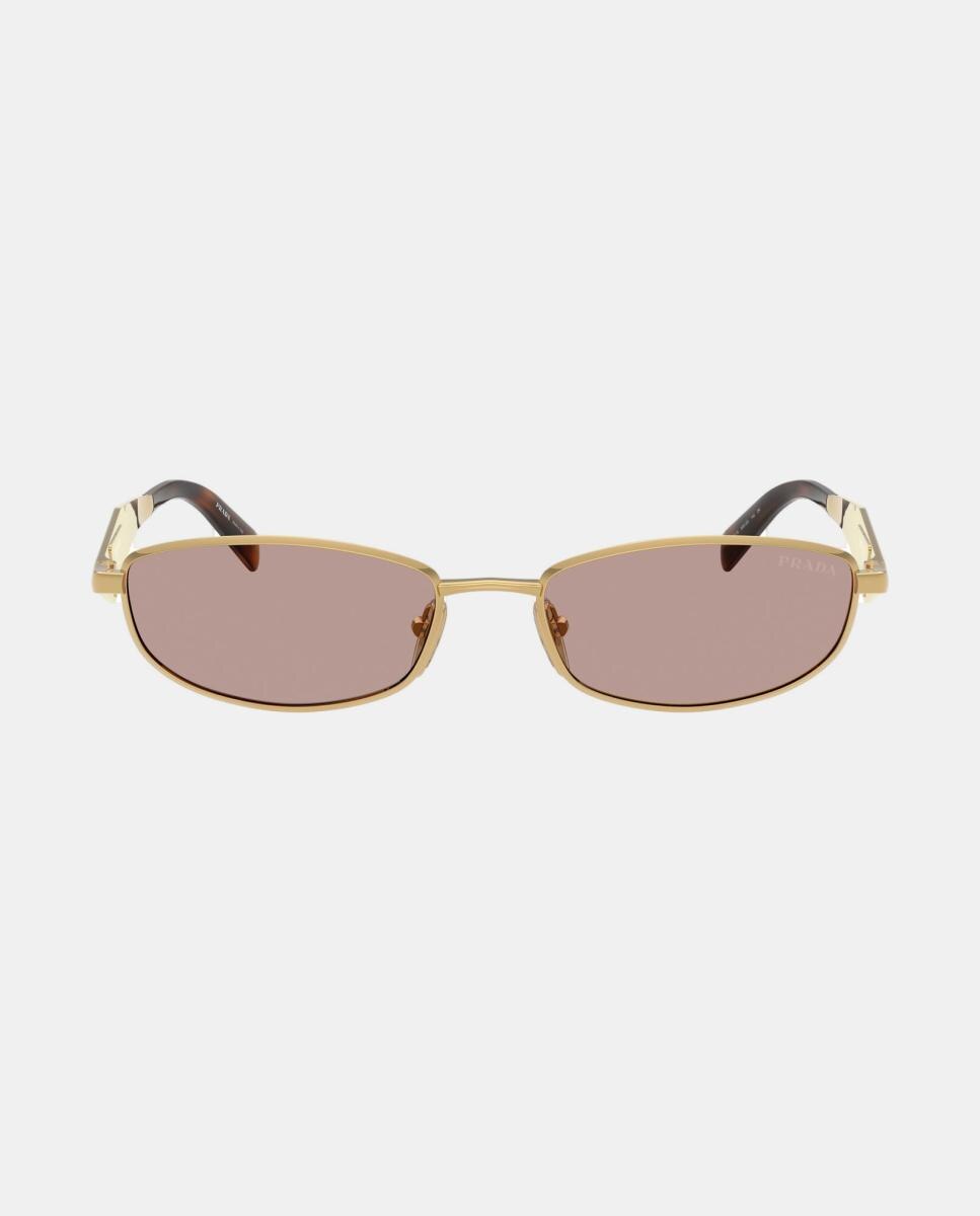 Imagen 1 de Gafas de sol PR D51S de mujer ovalada en metal Oro