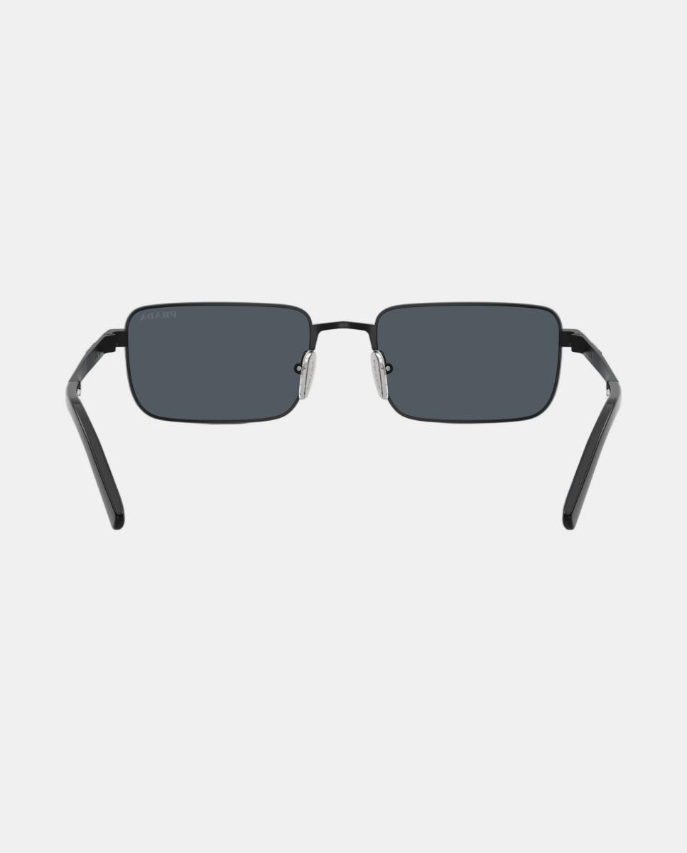 Gafas de sol PR D54S de hombre rectangular en metal - Prada - Negro Negro-6