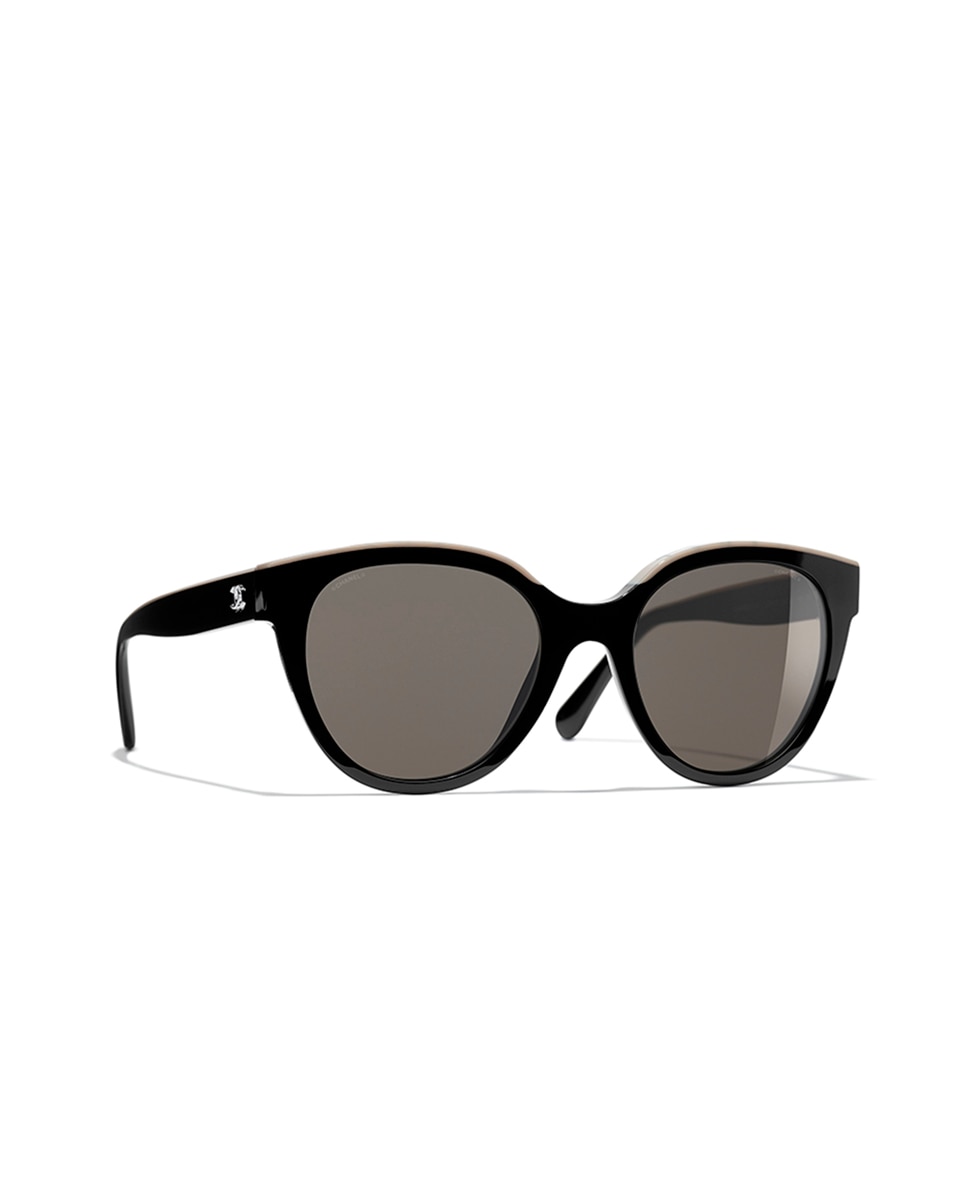 Imagen 0 de Gafas de sol CH5414 de mujer ovalada en acetato Negro