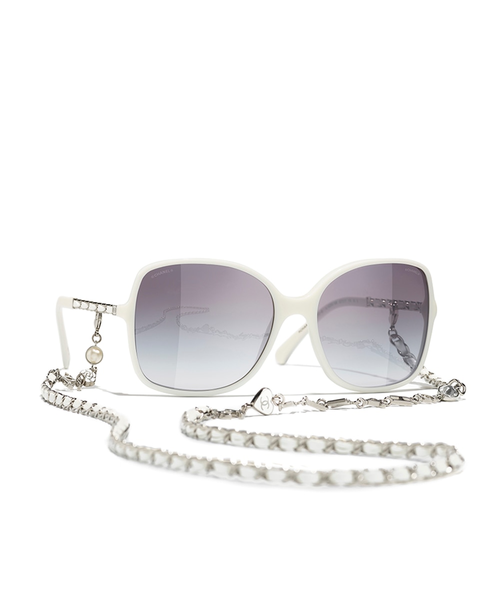 Imagen 0 de Gafas de sol cuadradas Blanco