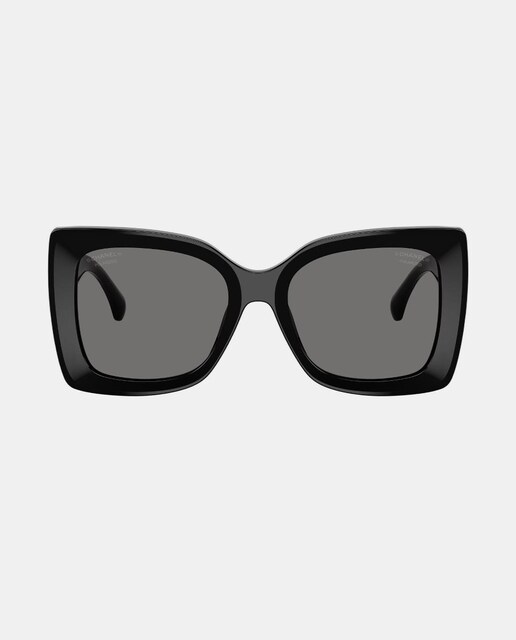 Gafas de sol CH5555 de mujer rectangular en acetato con lente polarizada