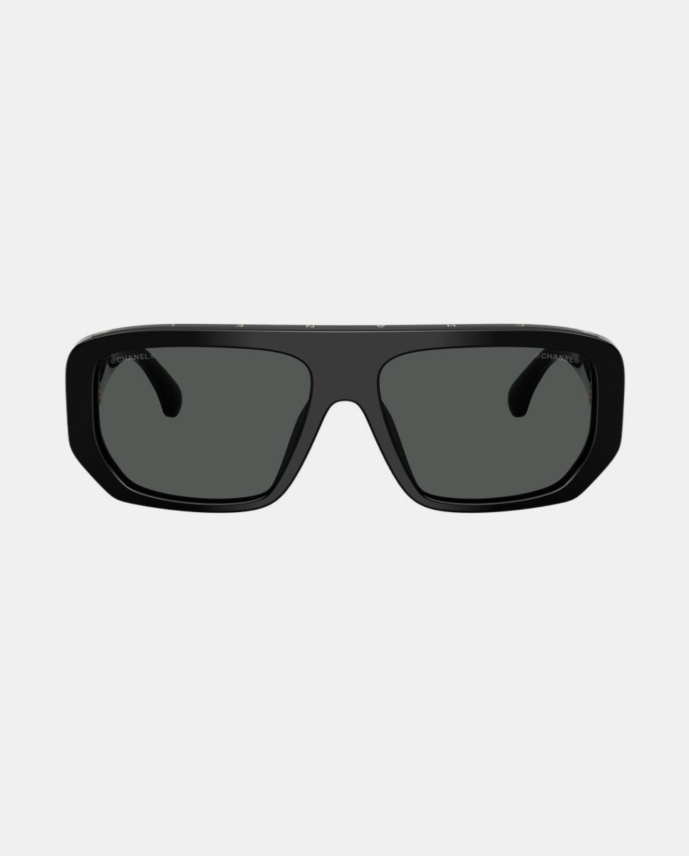 Imagen 0 de Gafas de sol CH5556U de mujer rectangular en acetato Negro