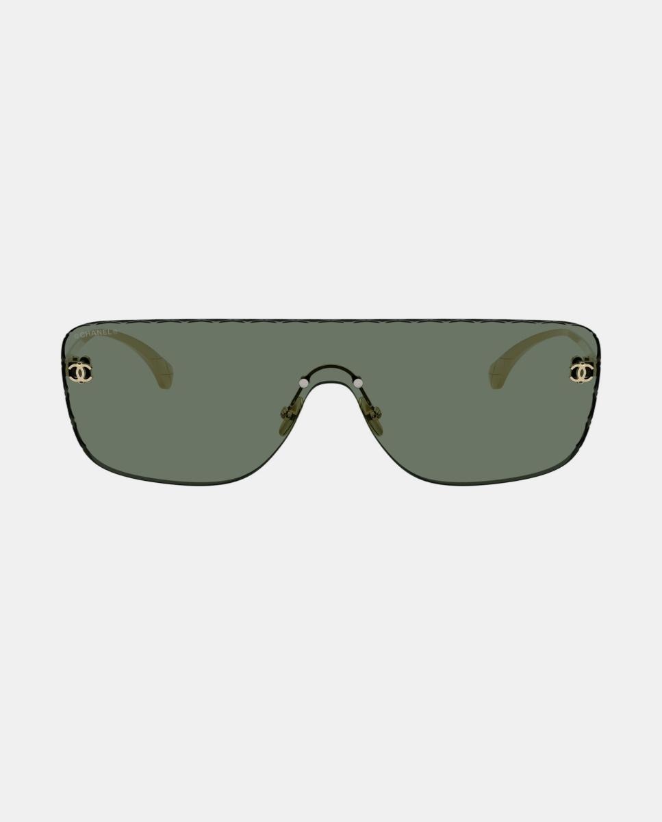 Imagen 0 de Gafas de sol CH4293 de mujer rectangular en metal Verde