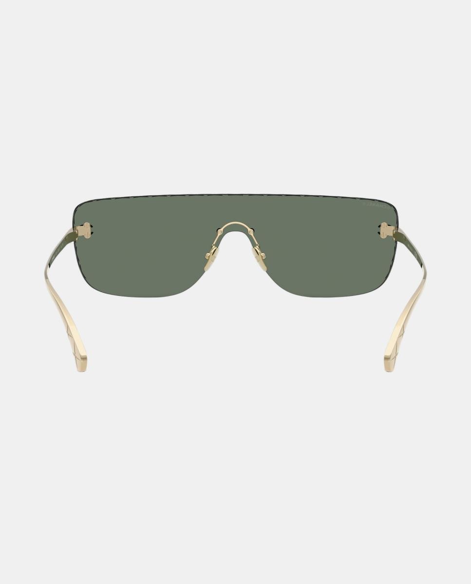 Gafas de sol CH4293 de mujer rectangular en metal - CHANEL - Verde Verde-6