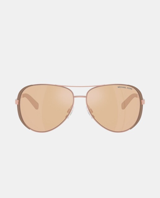 Gafas de sol piloto oro rosa