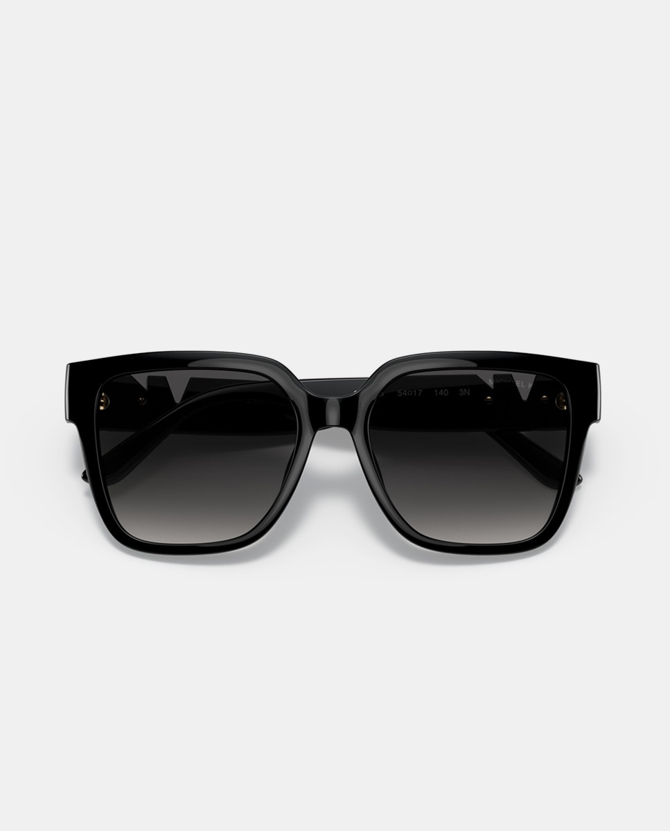 Imagen 5 de Gafas de sol MK2170U KARLIE de mujer cuadrada en inyectado con lente degradada - Michael Kors - Negro Negro