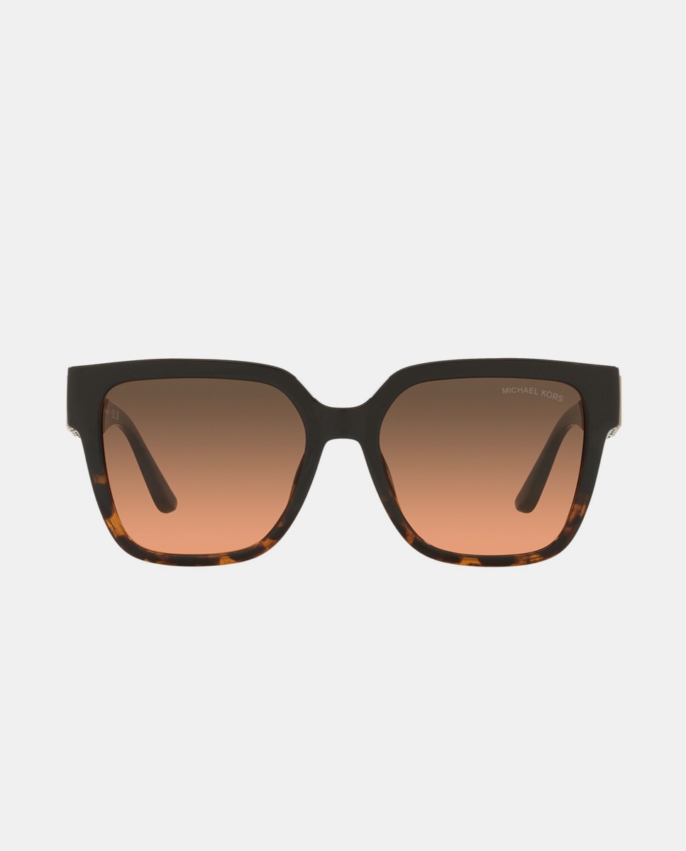 Imagen 1 de Gafas de sol MK2170U KARLIE de mujer cuadrada en inyectado con lente degradada - Michael Kors - Negro Negro