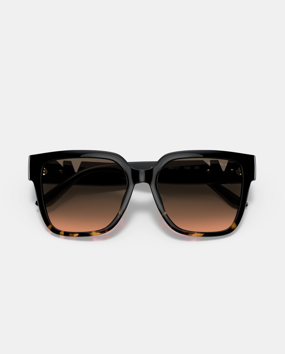 Imagen 5 de Gafas de sol MK2170U KARLIE de mujer cuadrada en inyectado con lente degradada - Michael Kors - Negro Negro