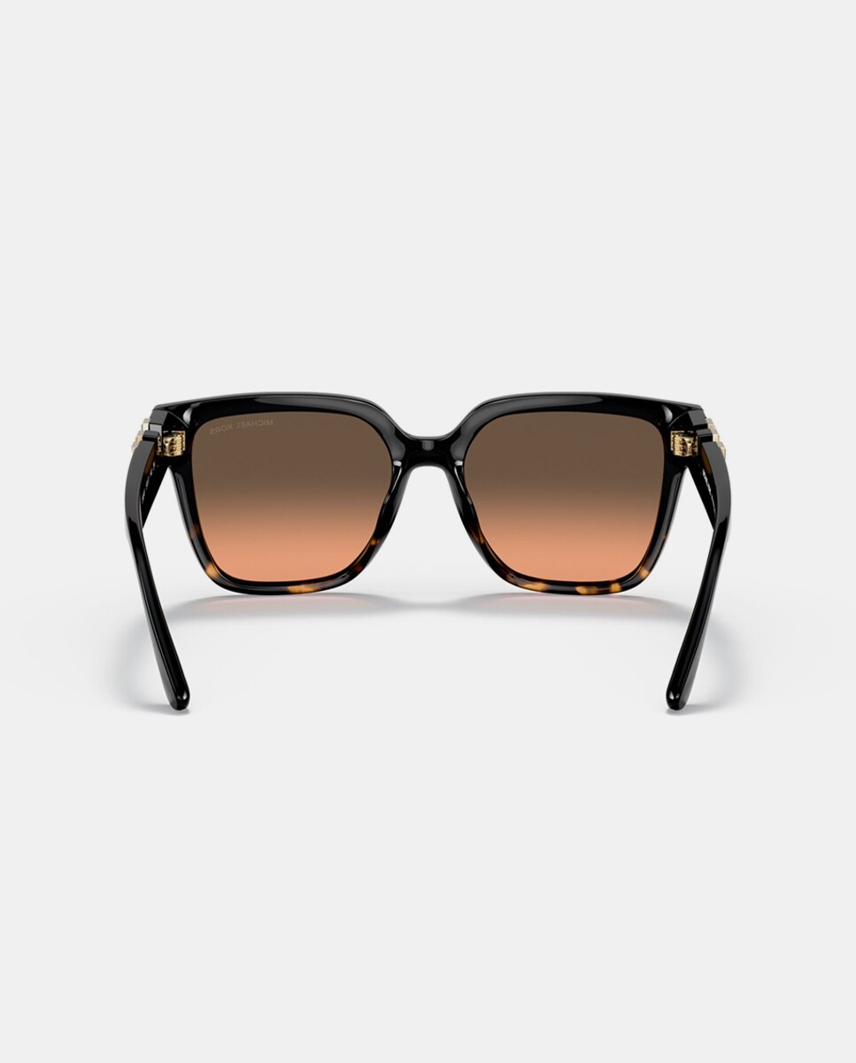 Imagen 6 de Gafas de sol MK2170U KARLIE de mujer cuadrada en inyectado con lente degradada - Michael Kors - Negro Negro