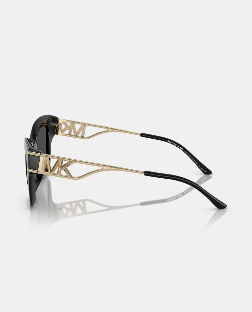 Gafas de sol MK2237U CANTABRIA de mujer mariposa en inyectado - Michael Kors - Negro Negro-3