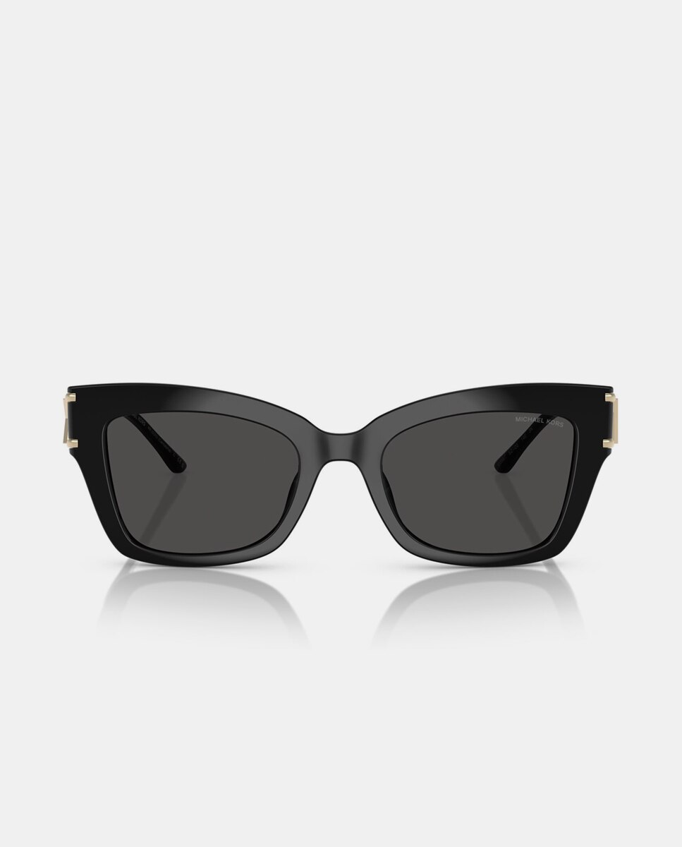Gafas de sol MK2237U CANTABRIA de mujer mariposa en inyectado - Michael Kors - Negro Negro-4