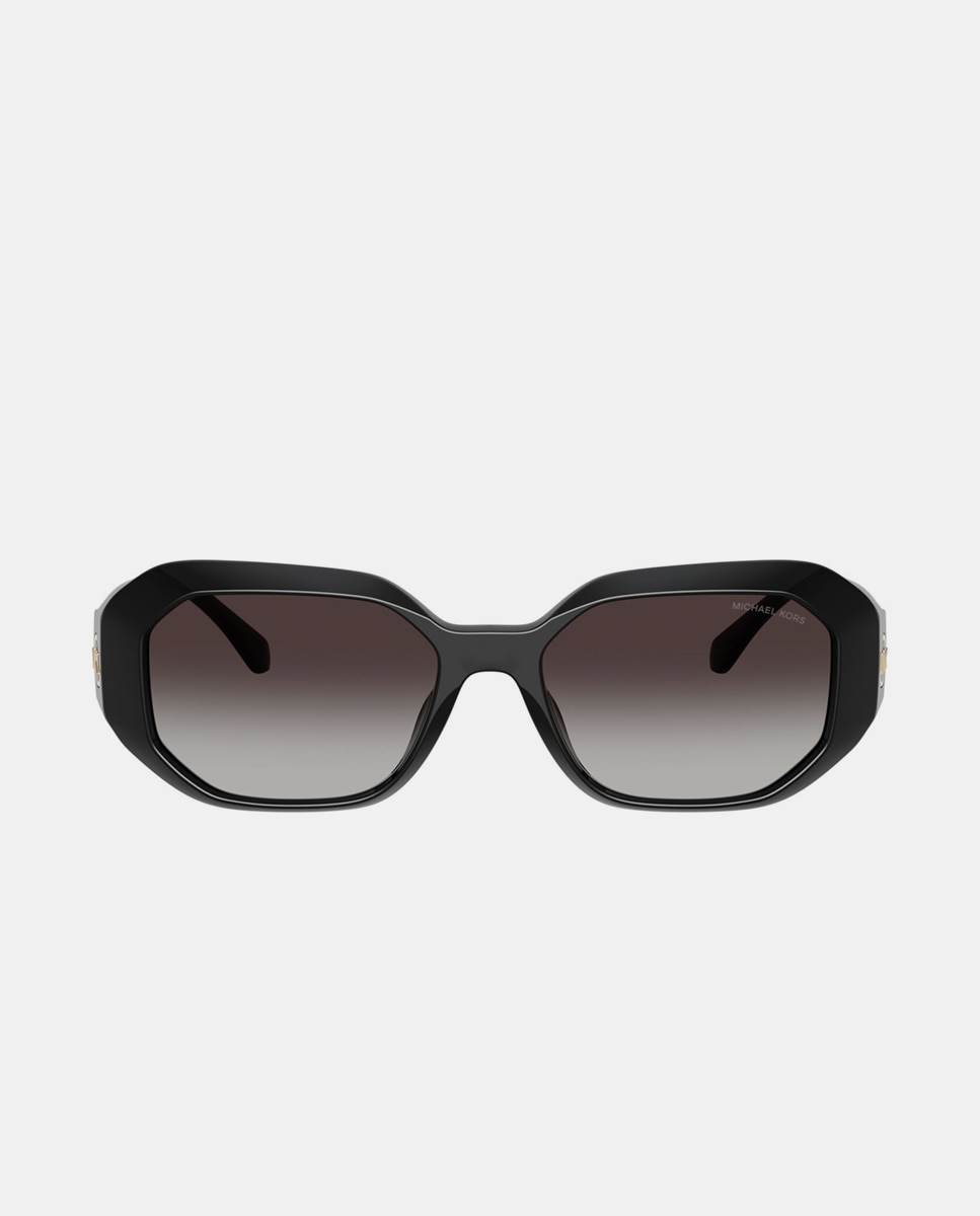 Imagen 1 de Gafas de sol MK2240U SIESTA KEY de mujer geométrica en inyectado con lente degradada - Michael Kors - Negro Negro