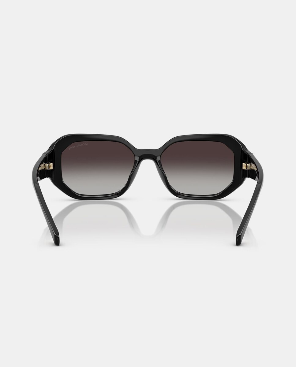 Imagen 6 de Gafas de sol MK2240U SIESTA KEY de mujer geométrica en inyectado con lente degradada - Michael Kors - Negro Negro