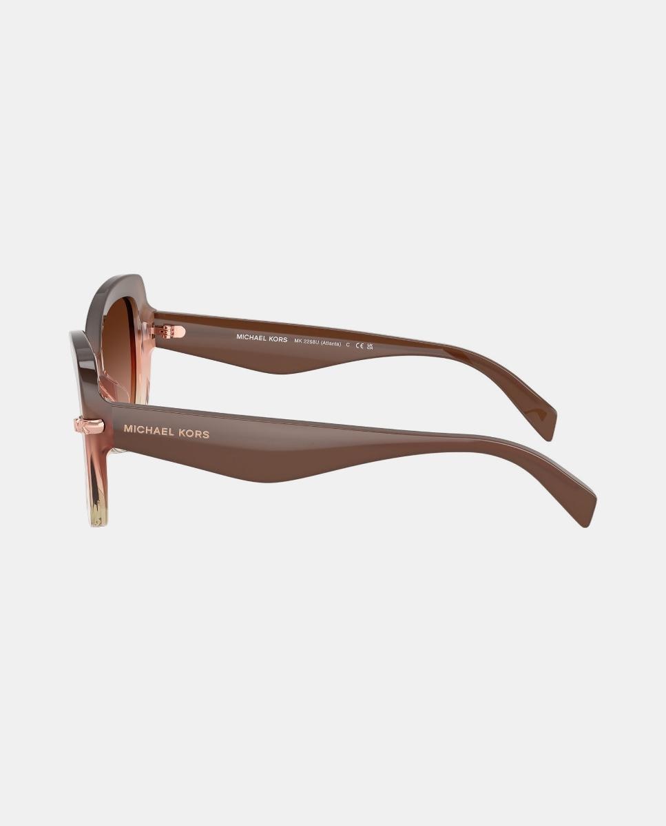 Imagen 3 de Gafas de sol MK2258U ATLANTA de mujer mariposa en acetato con lente degradada - Michael Kors - Multicolor Multicolor