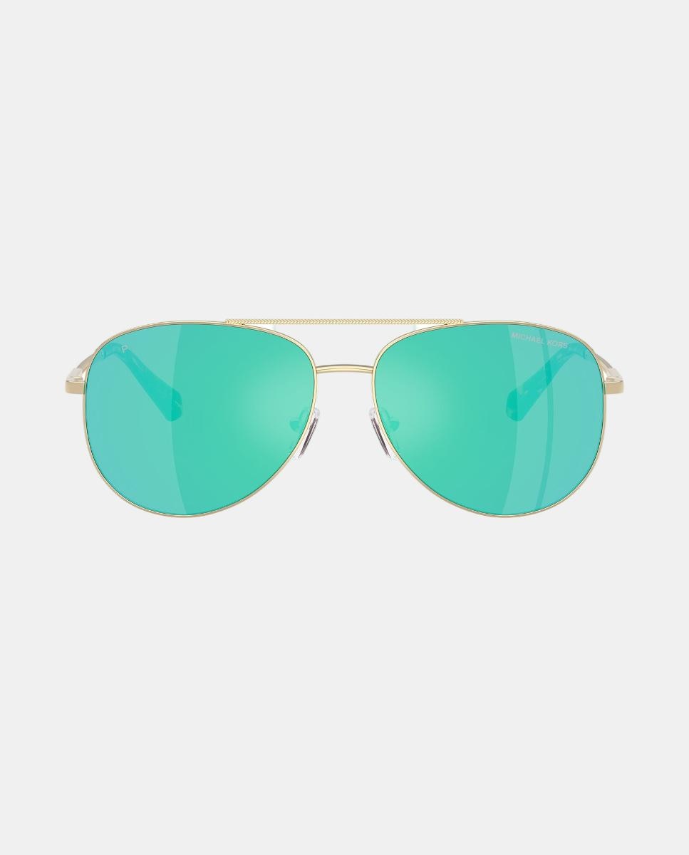 Imagen 1 de Gafas de sol MK1172 PERLEDO de mujer piloto en metal con lente polarizada Oro