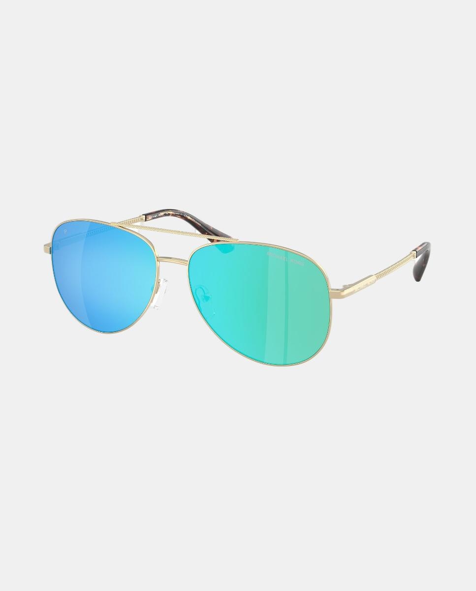 Imagen 8 de Gafas de sol MK1172 PERLEDO de mujer piloto en metal con lente polarizada - Michael Kors - Oro Oro