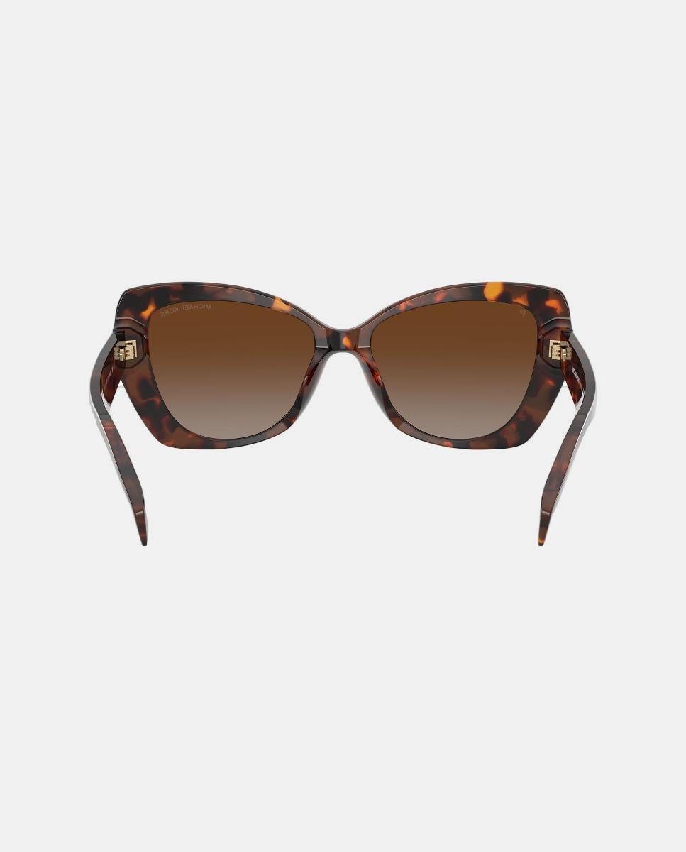 Imagen 5 de Gafas de sol MK2258U ATLANTA de mujer mariposa en acetato con lente polarizada - Michael Kors - Marrón Marrón