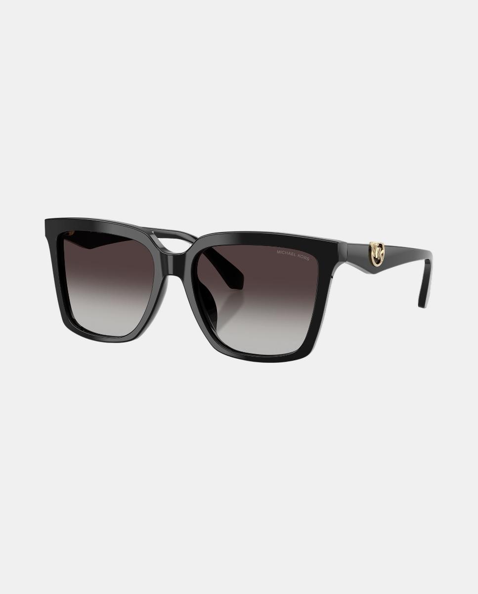 Gafas de sol MK2256U MENAGGIO de mujer cuadrada en acetato con lente degradada - Michael Kors - Negro Negro-2